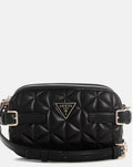 GUESS Paisleigh Quilted Mini Camera Bag