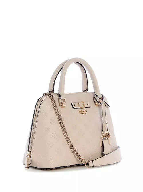 GUESS Dita Debossed Peony Dome Satchel