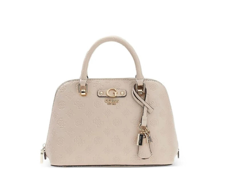 GUESS Dita Debossed Peony Dome Satchel