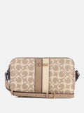 GUESS Factory Women's Kyrie Logo Top-Zip Crossbody